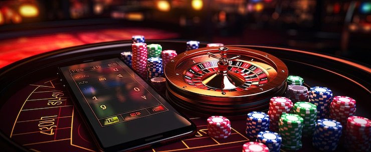 Antarmuka permainan Nolimit City di dolantogel88 menampilkan gulungan cascading dan fitur bonus visual